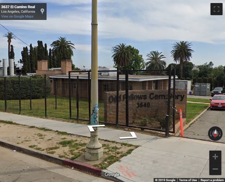 Odd Fellows Cemetery Street View